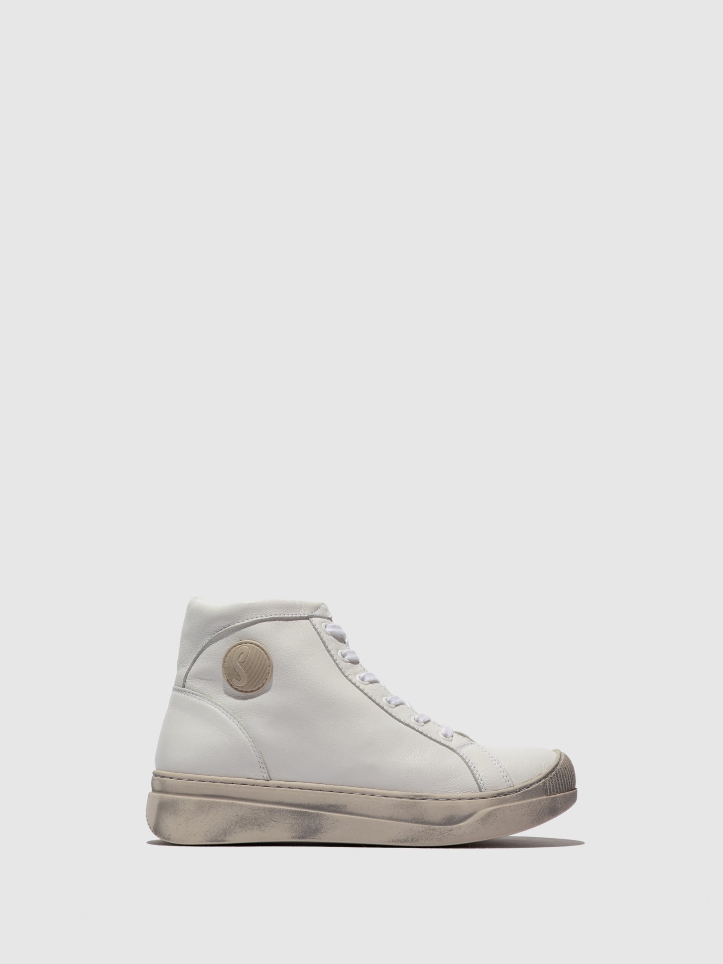 Botins em pele suave Softinos ATEN branco