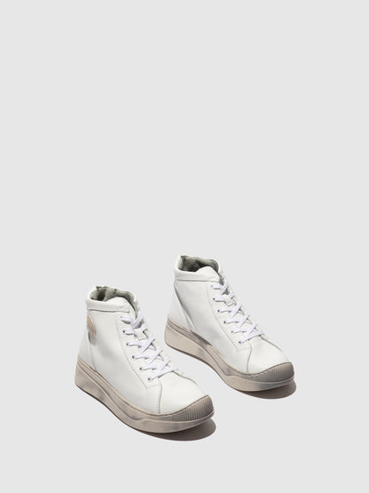 Botins em pele suave Softinos ATEN branco
