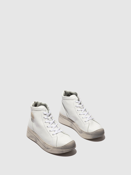 Botins em pele suave Softinos ATEN branco