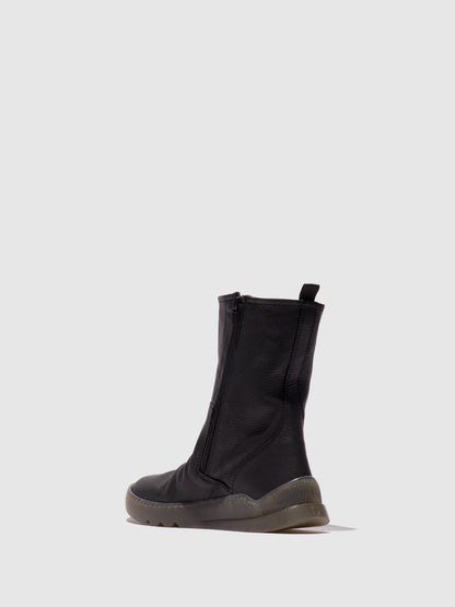 Botas em pele suave Softinos LOG preto