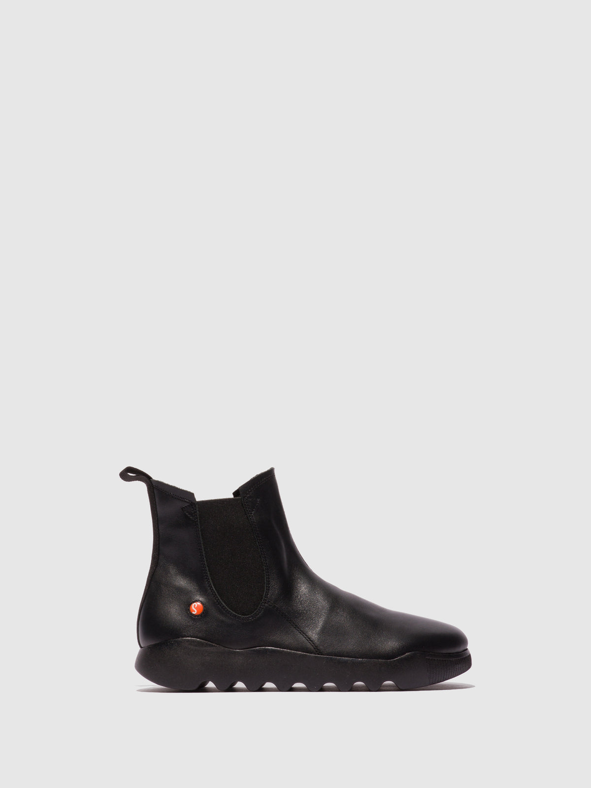 Botins em pele suave Softinos WIRL preto