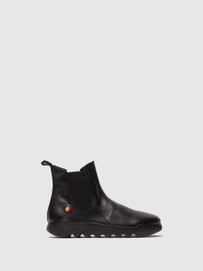 Botins em pele suave Softinos WIRL preto