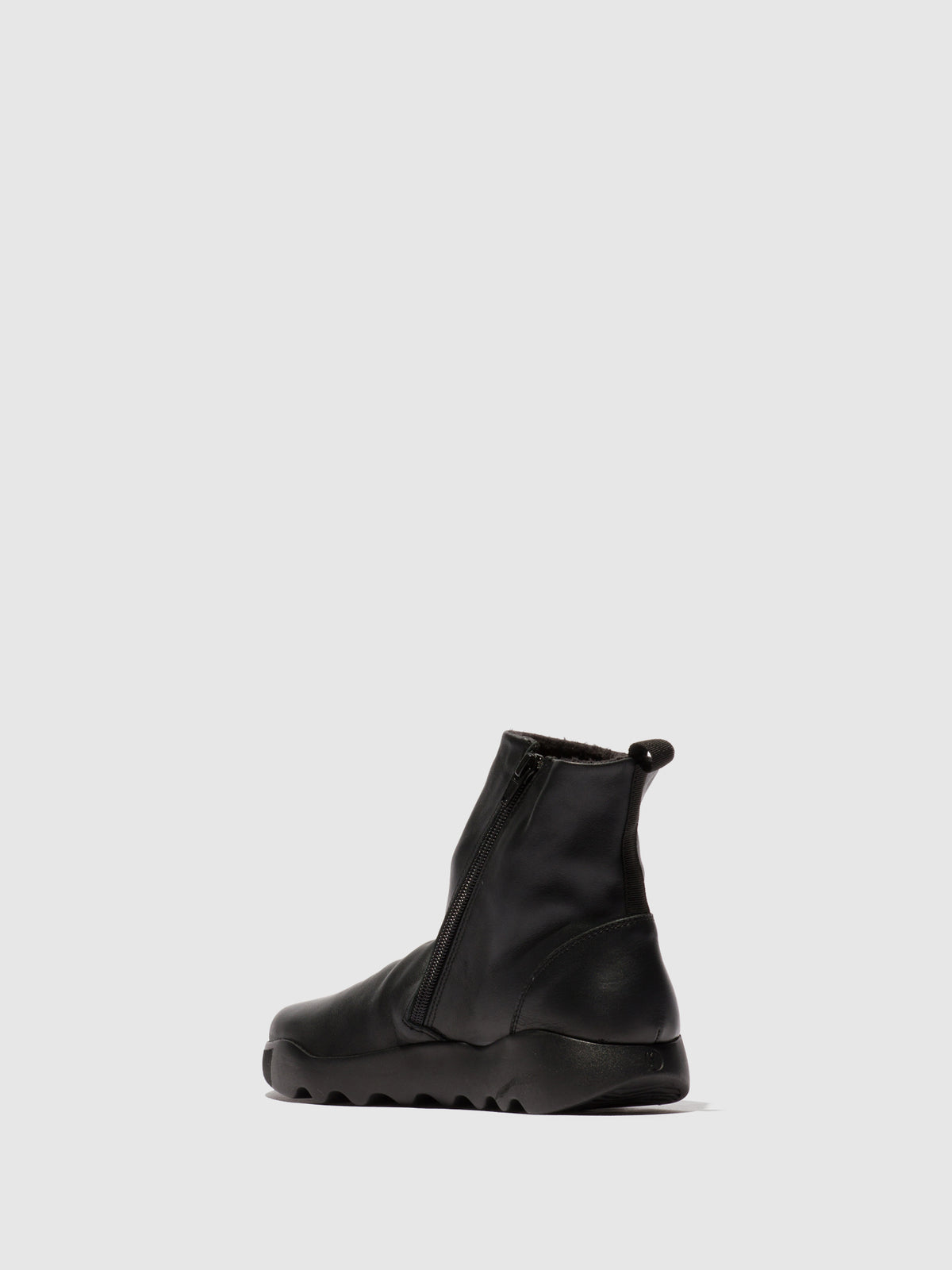 Botins em pele suave Softinos WARM preto