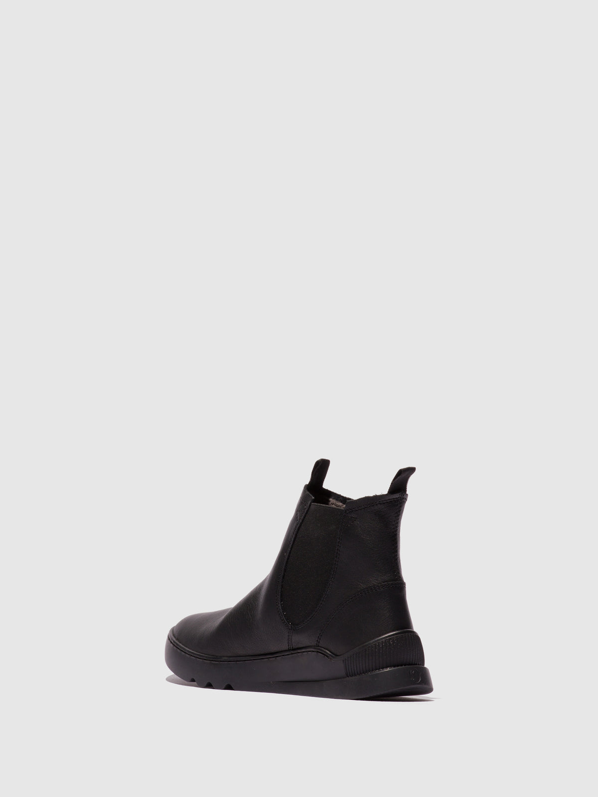 Botins em pele suave Softinos LACE preto