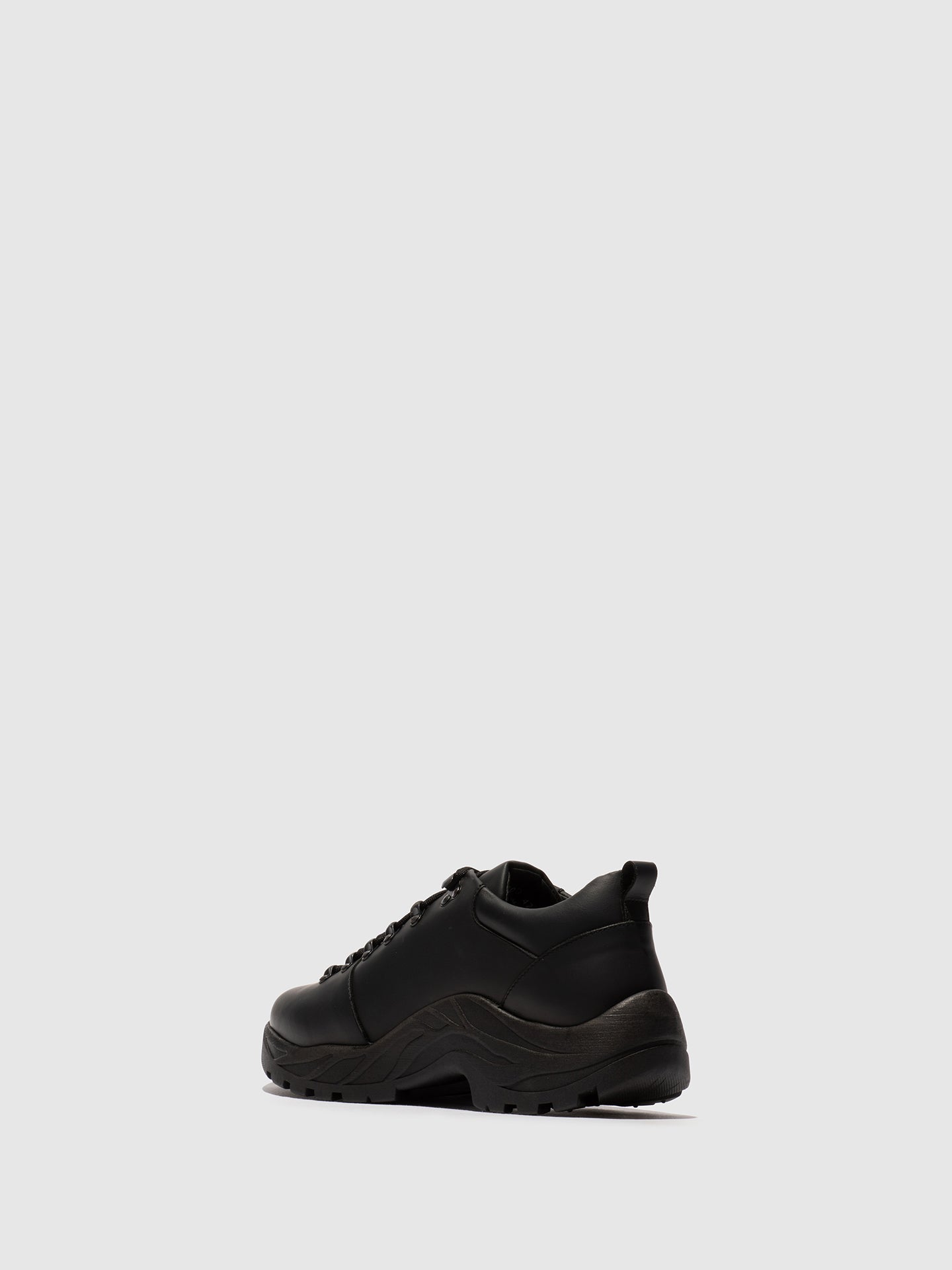 Sapatos com Atacadores em Pele Fred & Frederico RAFS Preto