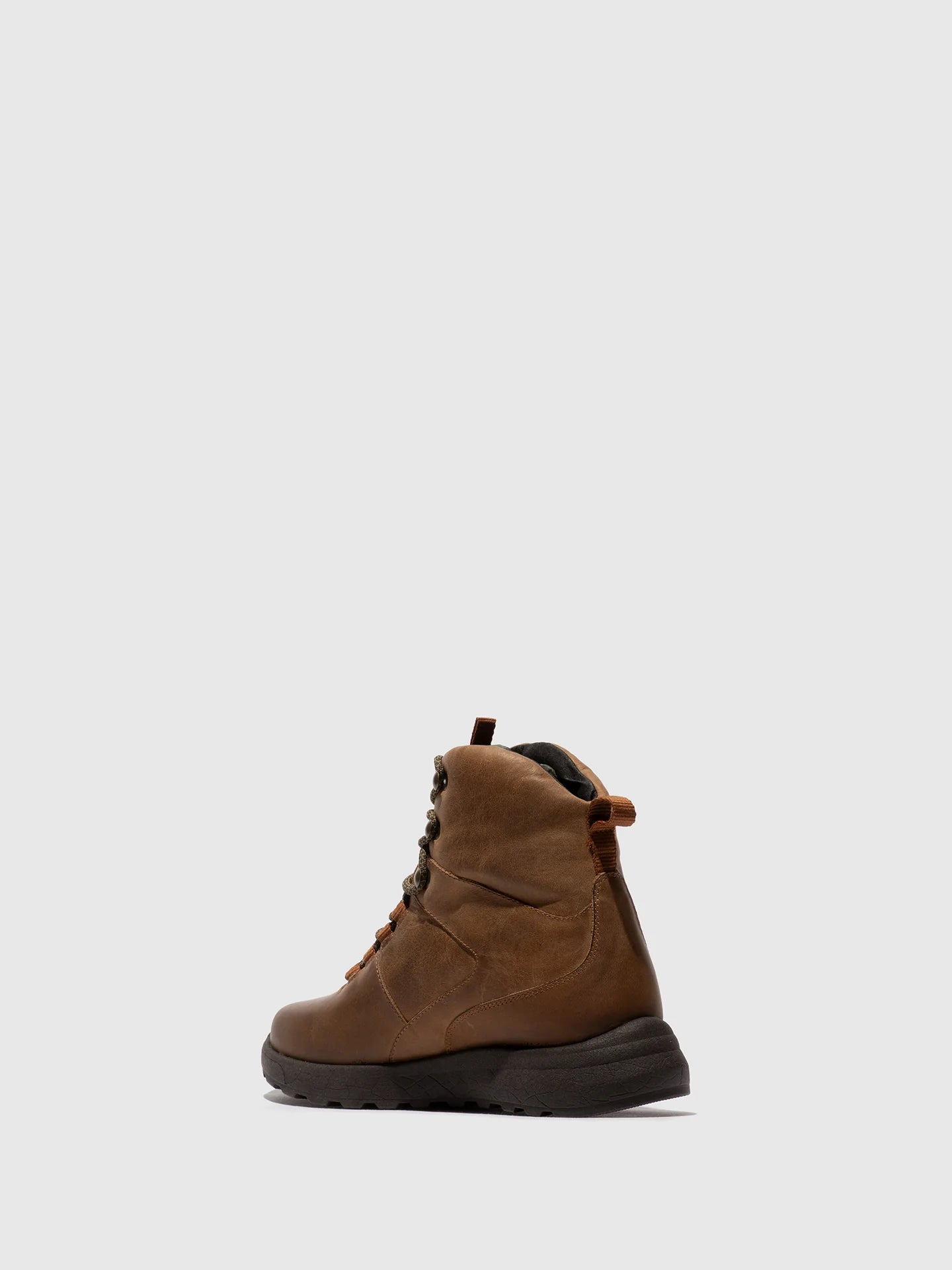 Botins com Atacadores em Pele Fred & Frederico RAIK Camel