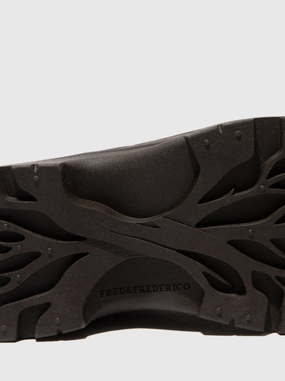 Botins com Atacadores em Pele Fred & Frederico REWU Diesel