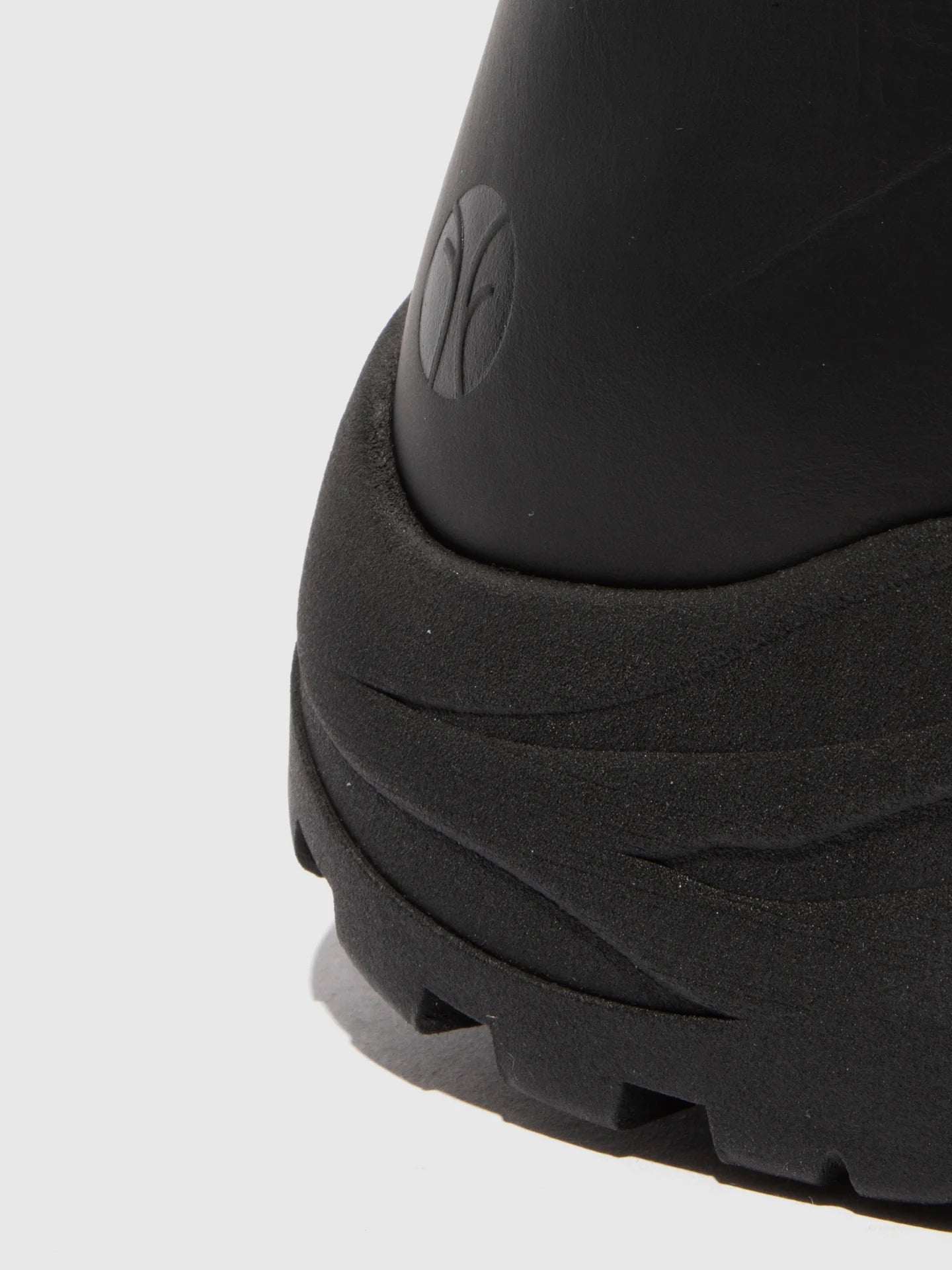 Botins com Atacadores em Pele Fred & Frederico RIXE Preto