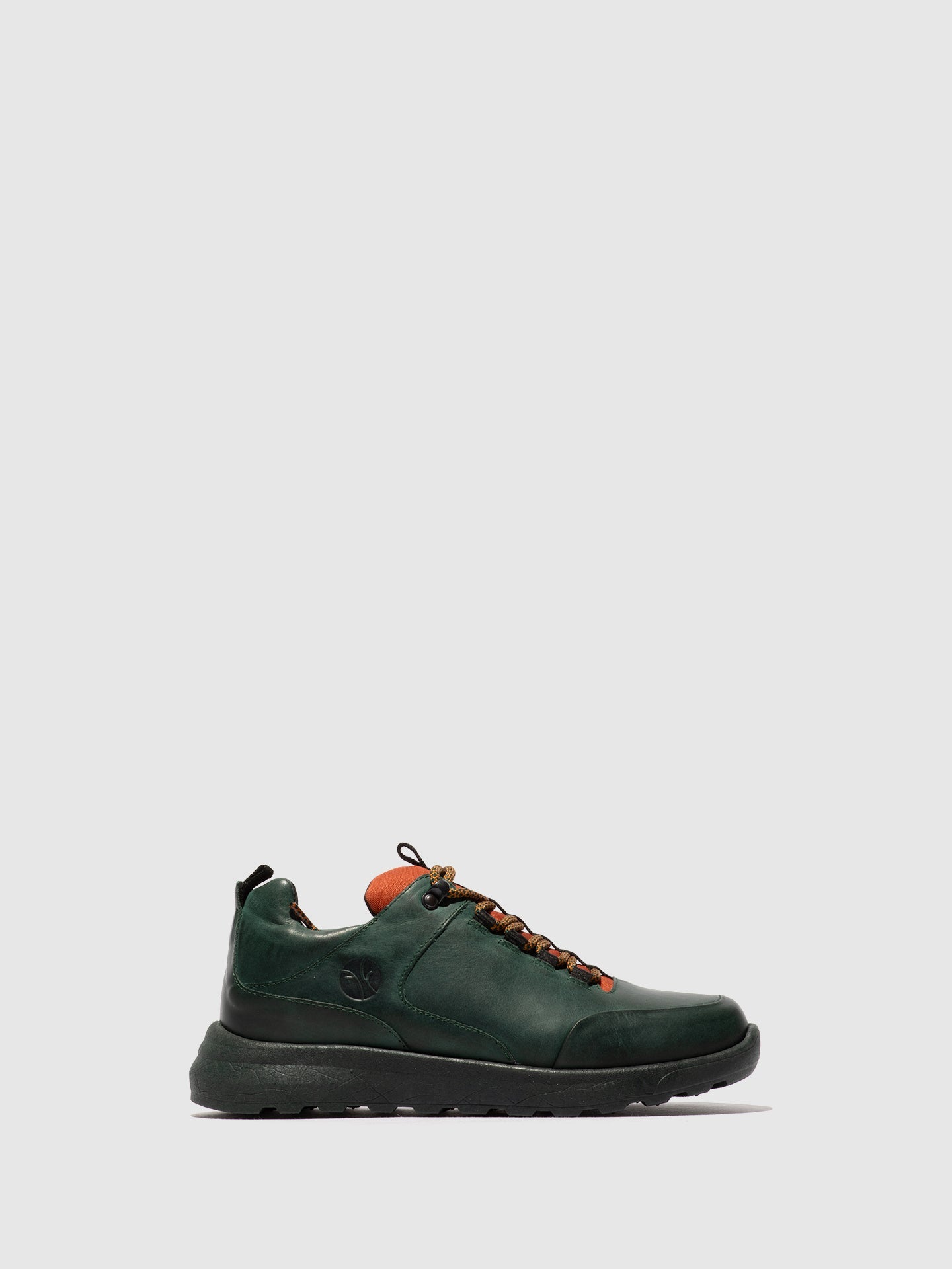 Sapatos com Atacadores em Pele Fred & Frederico ROFY Verde e Brick