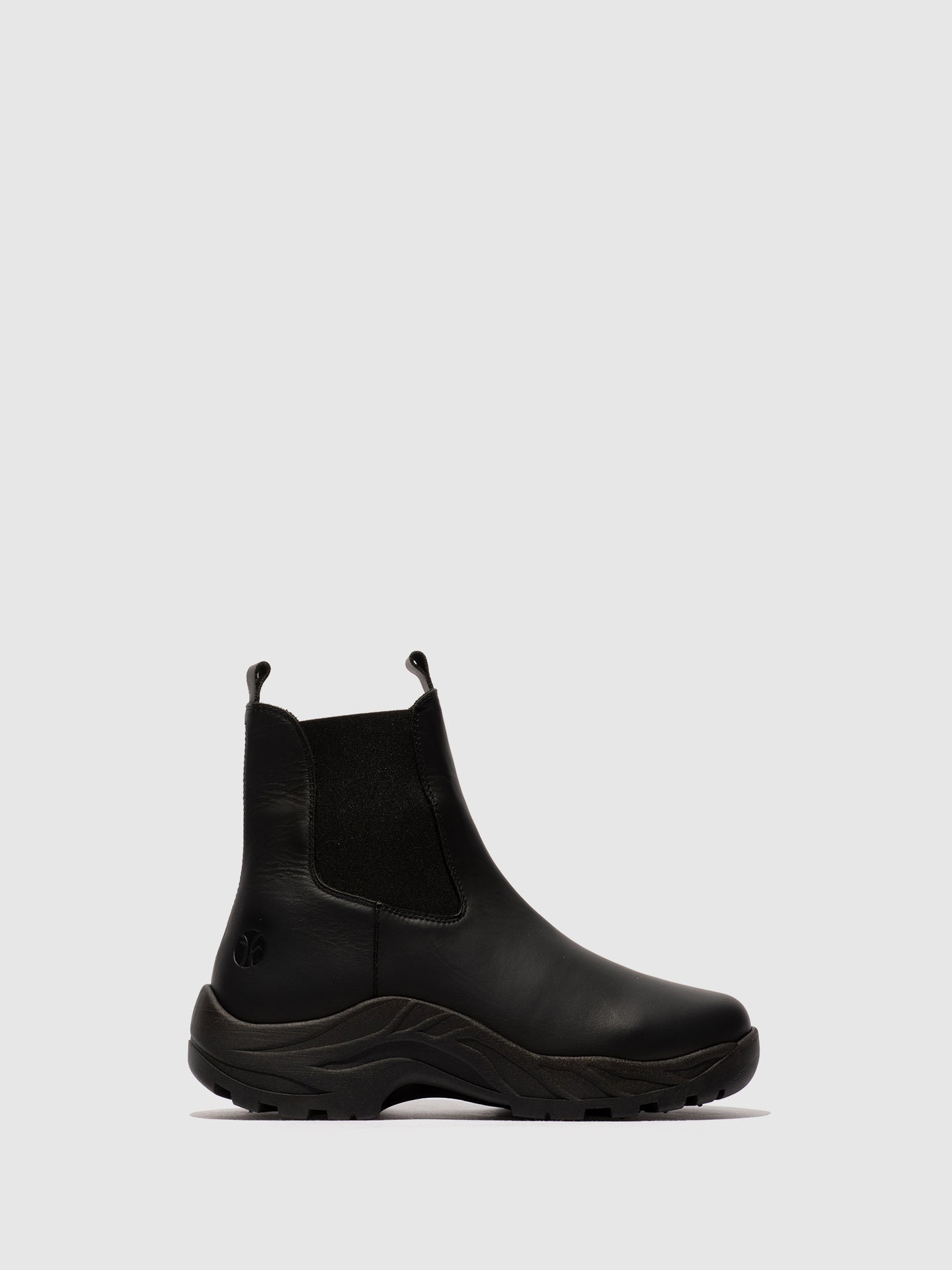 Botins Chelsea em Pele Fred & Frederico RUUG Preto