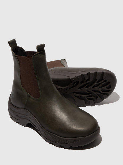 Botins Chelsea em Pele Fred & Frederico RUUG Diesel