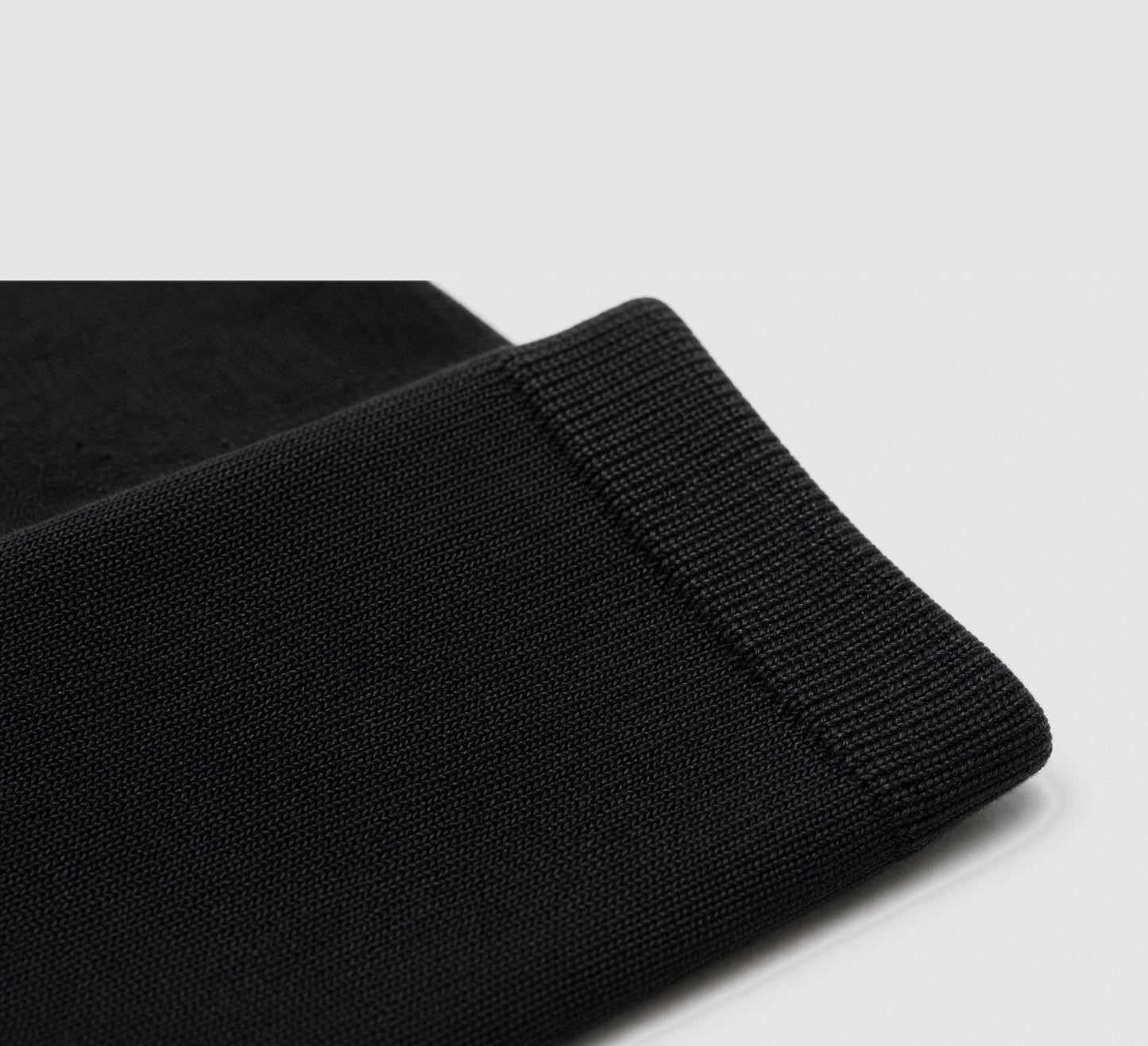 Meias de Bambu com Punho Anti-Pressão Preto