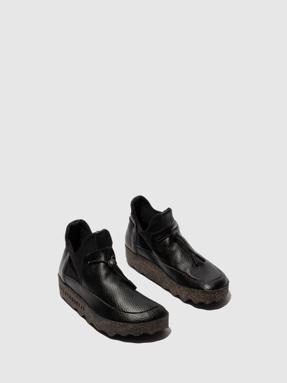 Botins em material reciclado As Portuguesas CARRY preto