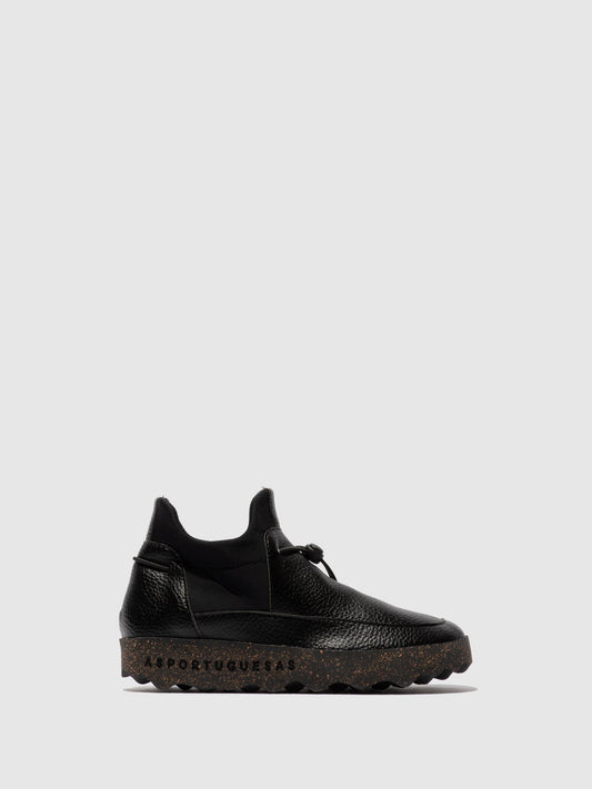 Botins em material reciclado As Portuguesas CARRY preto