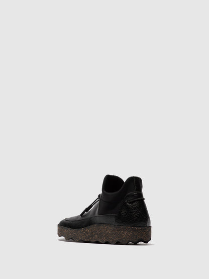 Botins em material reciclado As Portuguesas CARRY preto