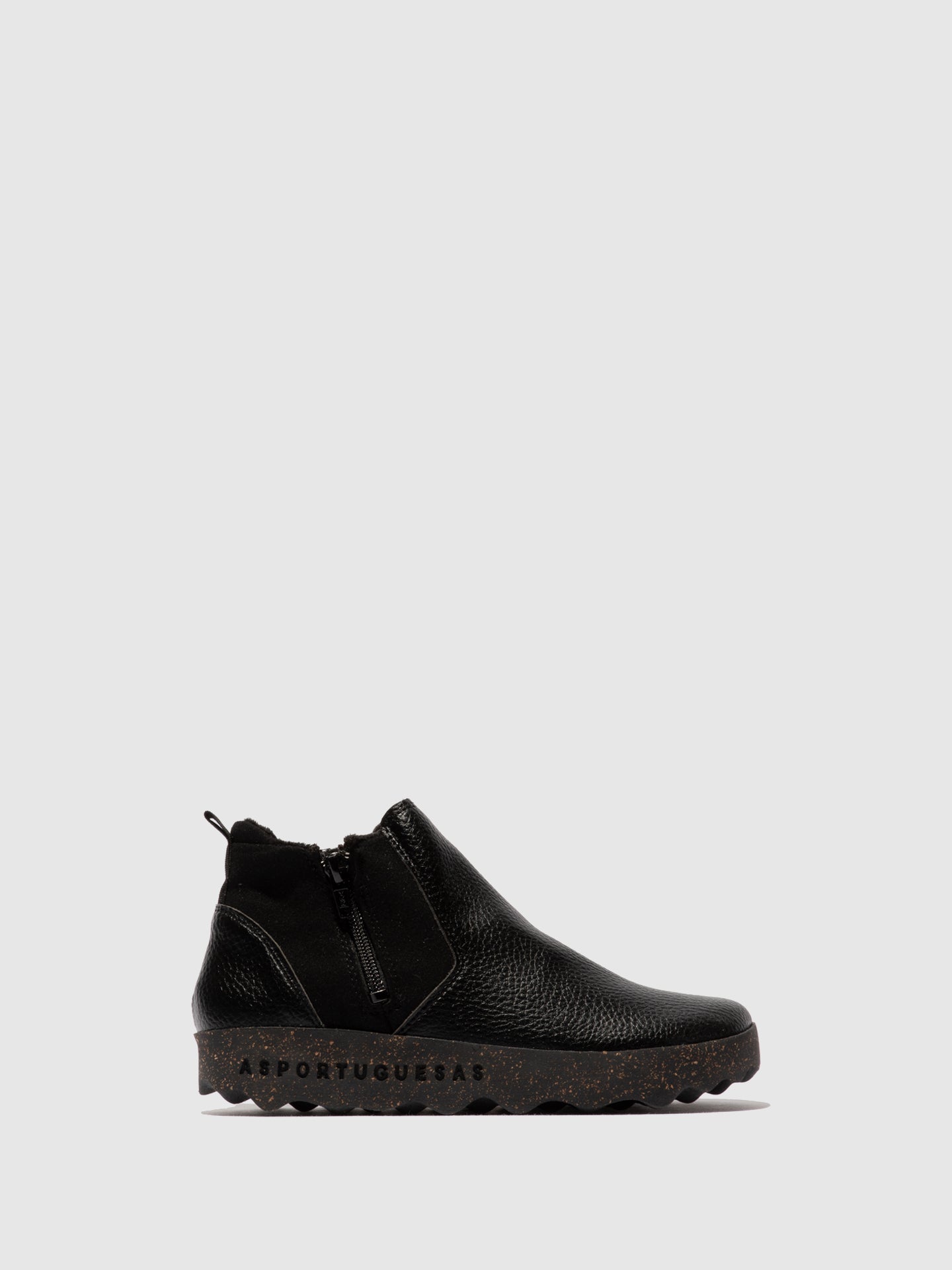 Botins em material reciclado As Portuguesas COLM preto
