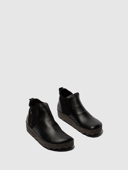 Botins em material reciclado As Portuguesas COLM preto