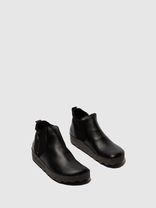 Botins em material reciclado As Portuguesas COLM preto